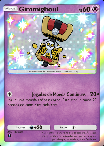 Gimmighoul #122 · Maravilhas de Paldea (B2a)