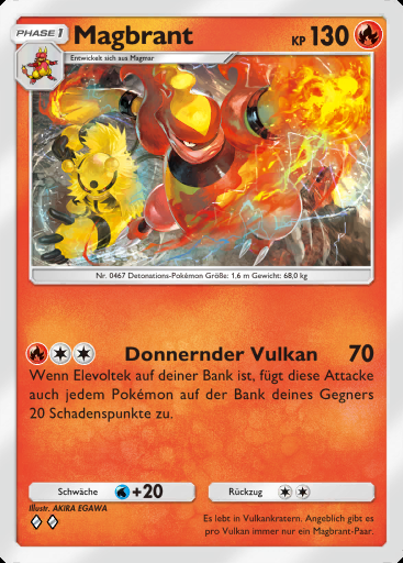 Magbrant #013 · Mega-Schillern (B2b)