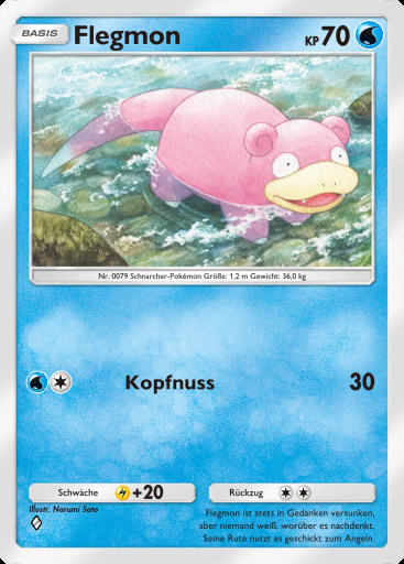 Flegmon #015 · Mega-Schillern (B2b)
