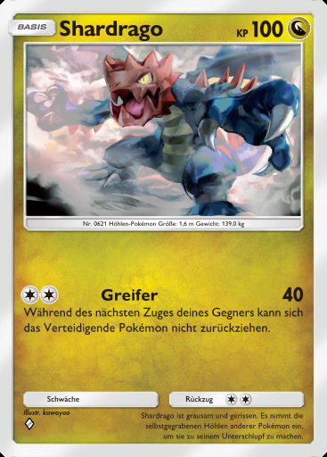 Shardrago #057 · Mega-Schillern (B2b)