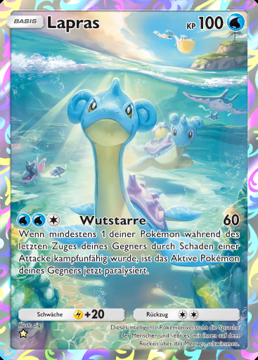 Lapras #070 · Mega-Schillern (B2b)