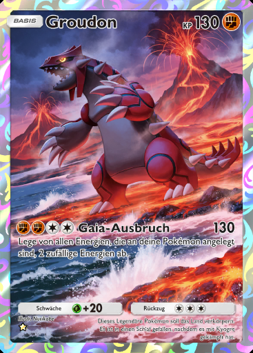 Groudon #072 · Mega-Schillern (B2b)