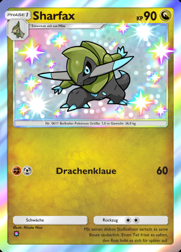 Sharfax #109 · Mega-Schillern (B2b)