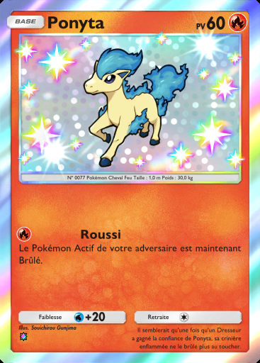 Ponyta #093 · Méga‑Rayonnement (B2b)