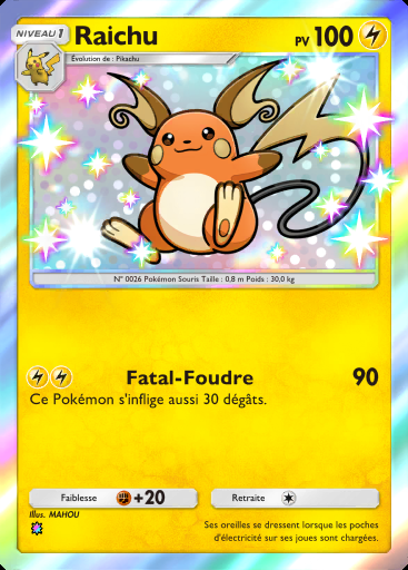 Raichu #097 · Méga‑Rayonnement (B2b)