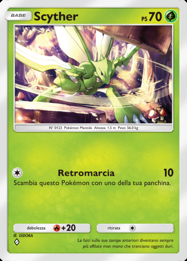 Scyther #001 · Mega Splendore (B2b)