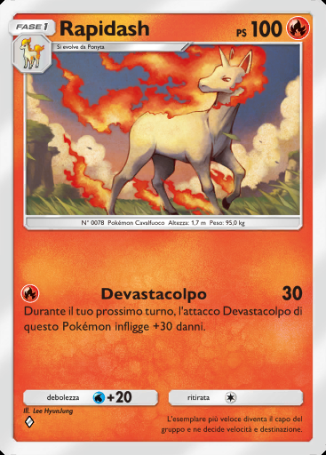 Rapidash #011 · Mega Splendore (B2b)