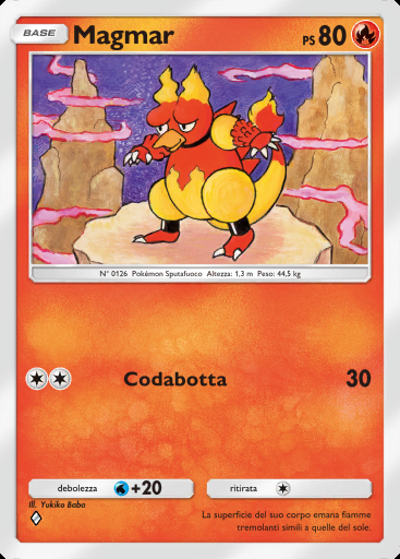 Magmar #012 · Mega Splendore (B2b)