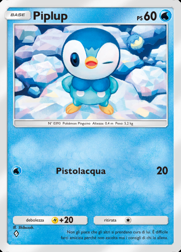 Piplup #018 · Mega Splendore (B2b)