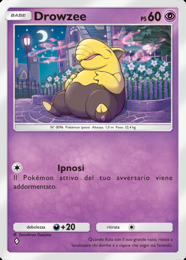Drowzee #028 · Mega Splendore (B2b)