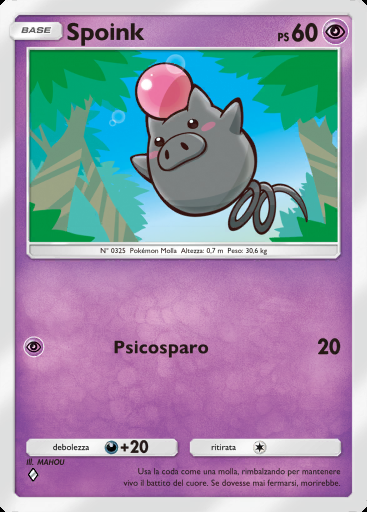 Spoink #031 · Mega Splendore (B2b)