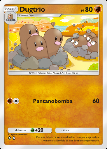 Dugtrio #034 · Mega Splendore (B2b)