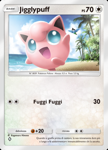 Jigglypuff #058 · Mega Splendore (B2b)