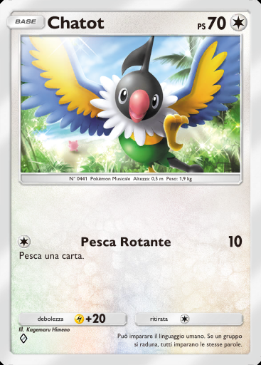 Chatot #061 · Mega Splendore (B2b)