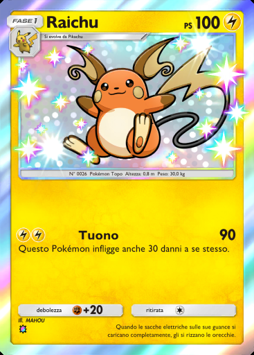Raichu #097 · Mega Splendore (B2b)