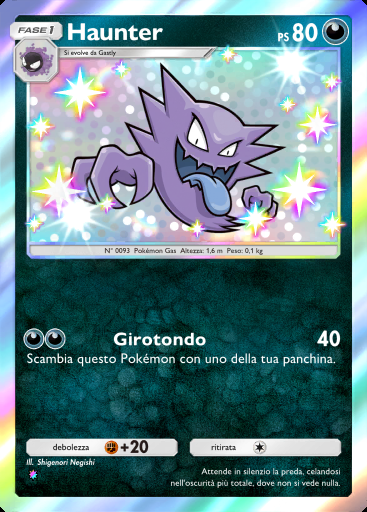 Haunter #101 · Mega Splendore (B2b)