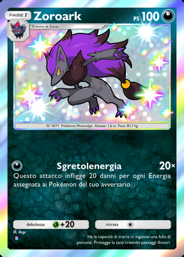 Zoroark #103 · Mega Splendore (B2b)