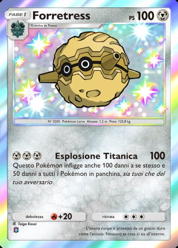 Forretress #104 · Mega Splendore (B2b)