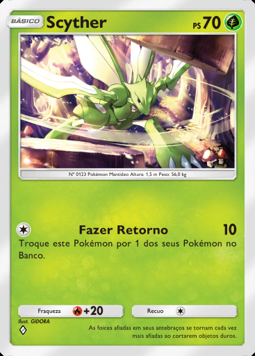 Scyther #001 · Mega Brilho (B2b)