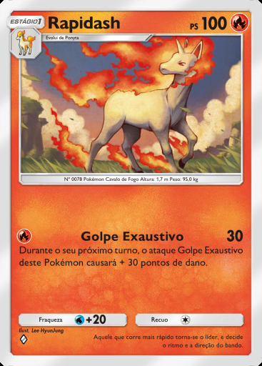 Rapidash #011 · Mega Brilho (B2b)