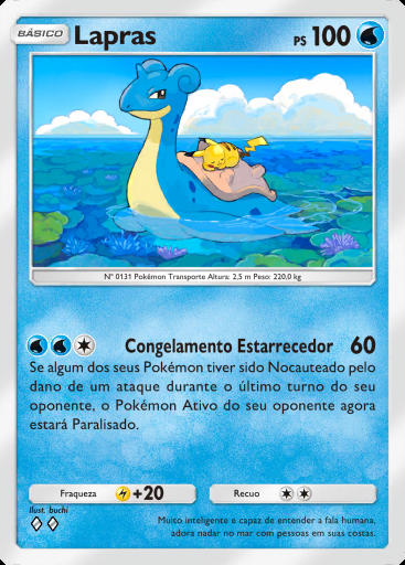 Lapras #017 · Mega Brilho (B2b)