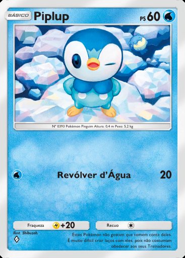 Piplup #018 · Mega Brilho (B2b)