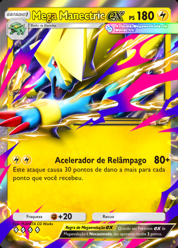 Mega Manectric ex #027 · Mega Brilho (B2b)