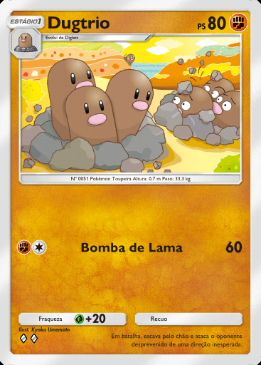 Dugtrio #034 · Mega Brilho (B2b)