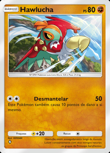Hawlucha #036 · Mega Brilho (B2b)