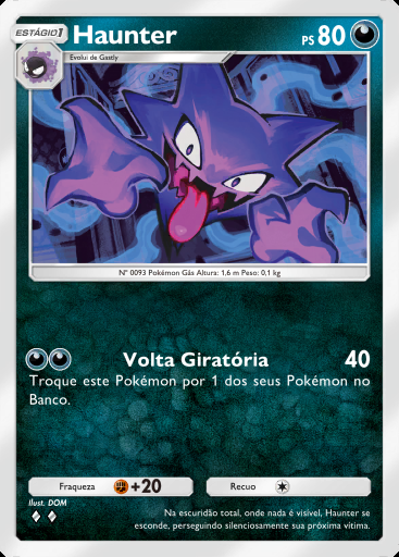 Haunter #038 · Mega Brilho (B2b)