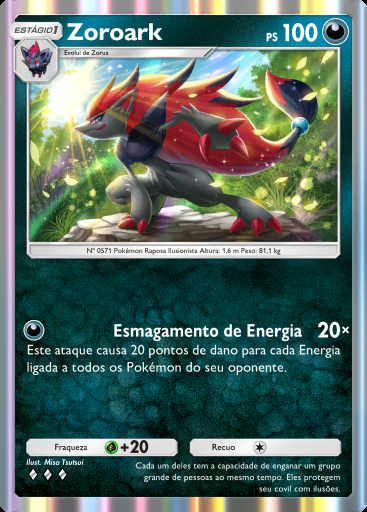 Zoroark #044 · Mega Brilho (B2b)