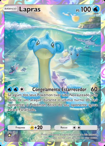 Lapras #070 · Mega Brilho (B2b)