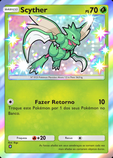 Scyther #087 · Mega Brilho (B2b)