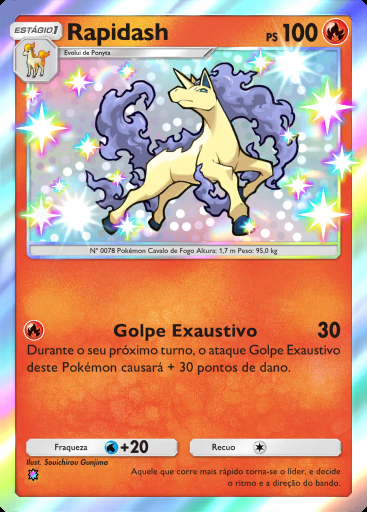 Rapidash #094 · Mega Brilho (B2b)