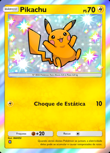 Pikachu #096 · Mega Brilho (B2b)