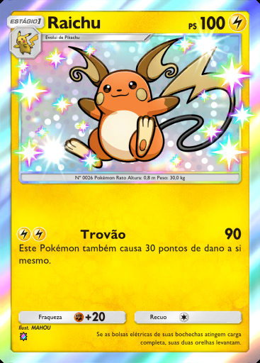 Raichu #097 · Mega Brilho (B2b)