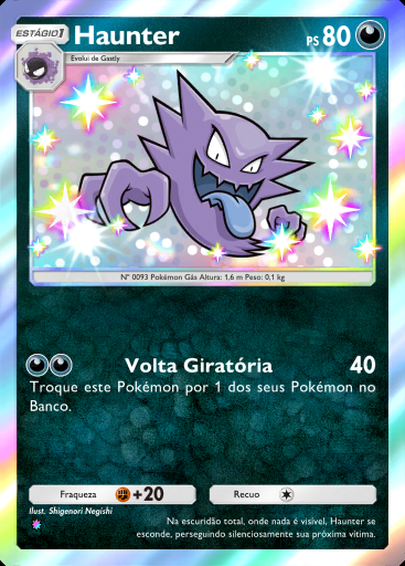 Haunter #101 · Mega Brilho (B2b)