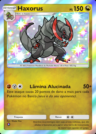 Haxorus #110 · Mega Brilho (B2b)