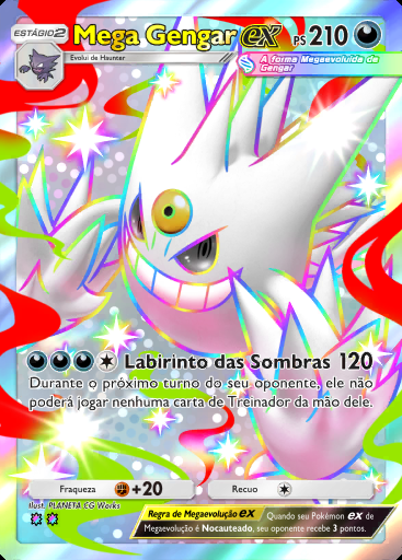 Mega Gengar ex #114 · Mega Brilho (B2b)