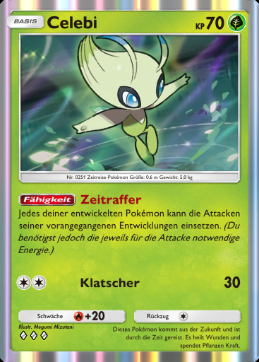 Celebi #004 · Pulsierende Aura (B3)