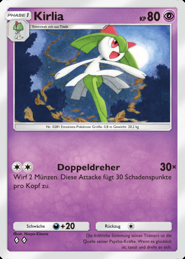 Kirlia #064 · Pulsierende Aura (B3)