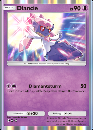 Diancie #067 · Pulsierende Aura (B3)