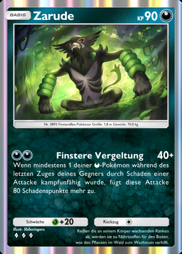 Zarude #114 · Pulsierende Aura (B3)