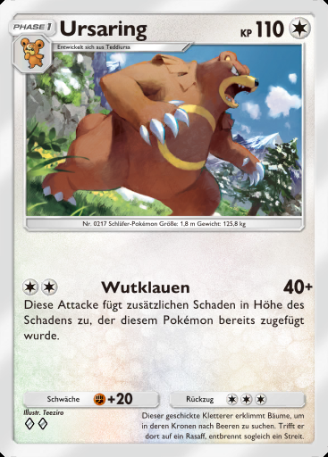 Ursaring #132 · Pulsierende Aura (B3)