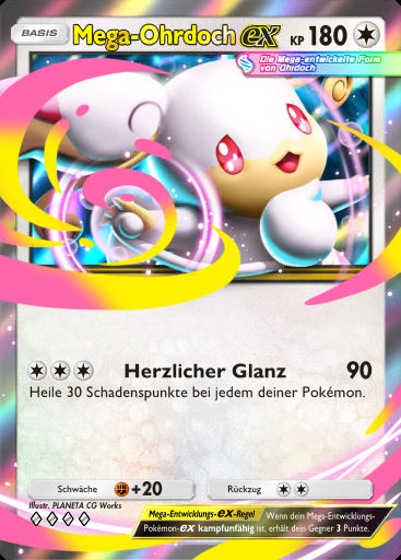 Mega-Ohrdoch-ex #141 · Pulsierende Aura (B3)