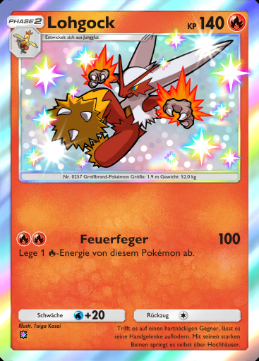 Lohgock #208 · Pulsierende Aura (B3)