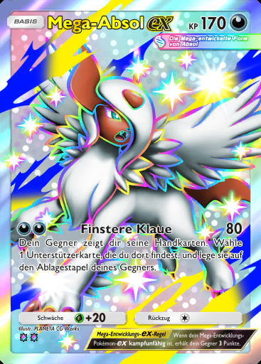 Mega-Absol-ex #230 · Pulsierende Aura (B3)