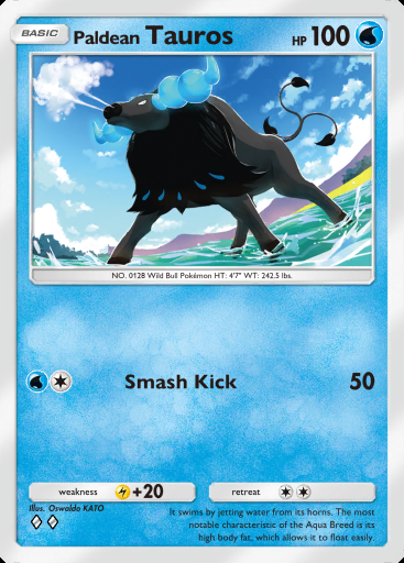 Paldean Tauros