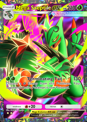 Mega Sceptile ex