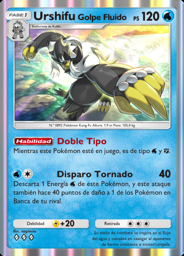 Urshifu Golpe Fluido